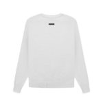 Essentials Overlapped Sweater White