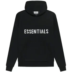 Essentials Black Hoodie