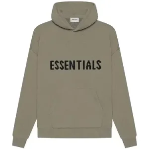 Essentials Knit Hoodie Taupe