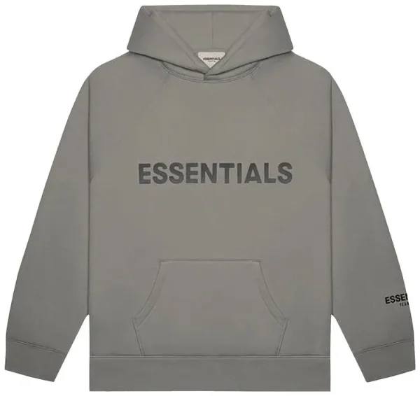 Grey Essentials Hoodie