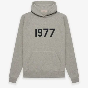 Dark Gray Essentials 1977 Hoodie