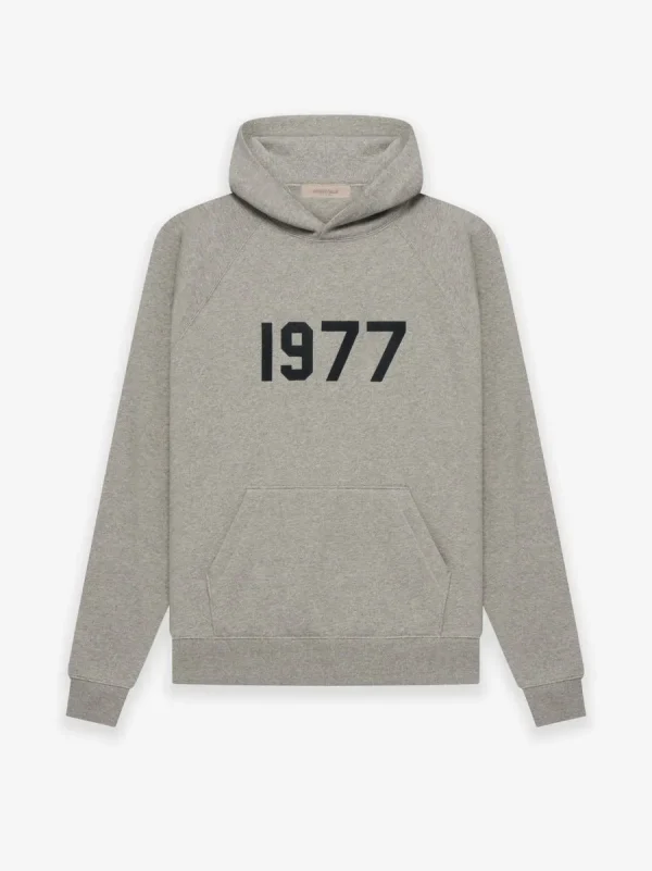 Dark Gray Essentials 1977 Hoodie